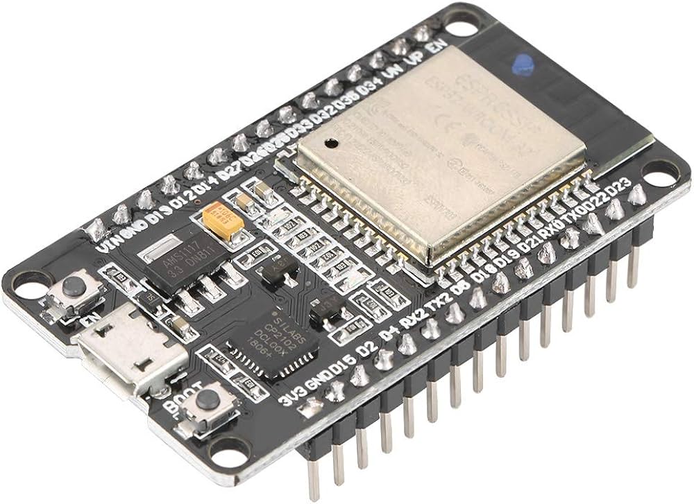 Arduino and ESP32 development board