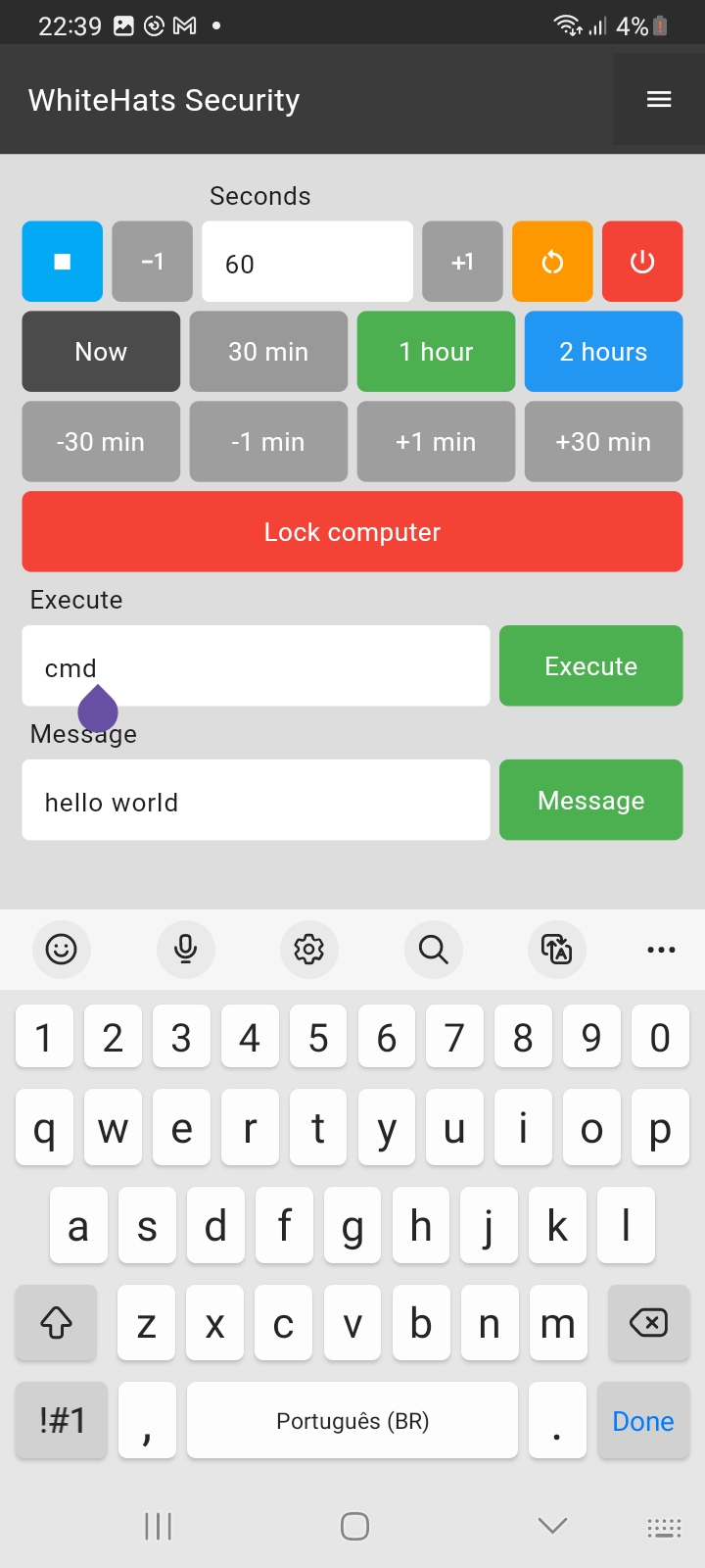 WhiteHats Security screenshot
