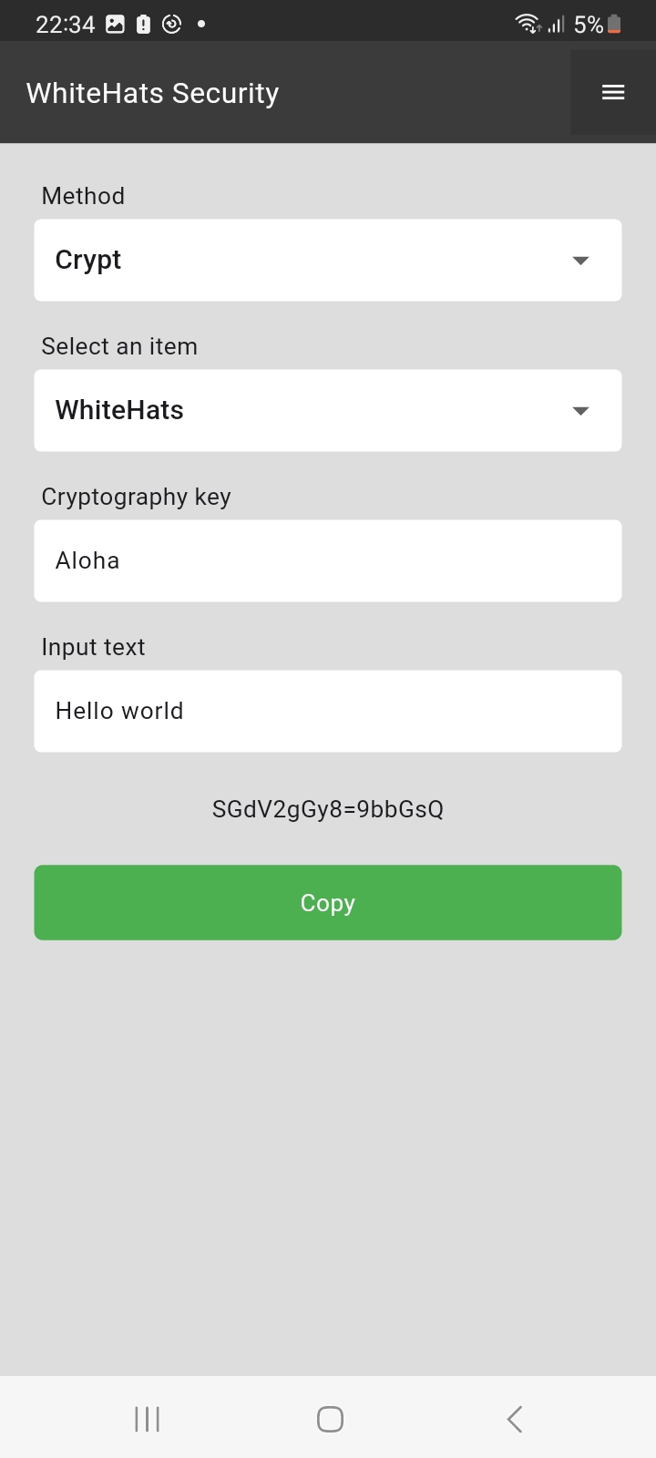 WhiteHats Security screenshot