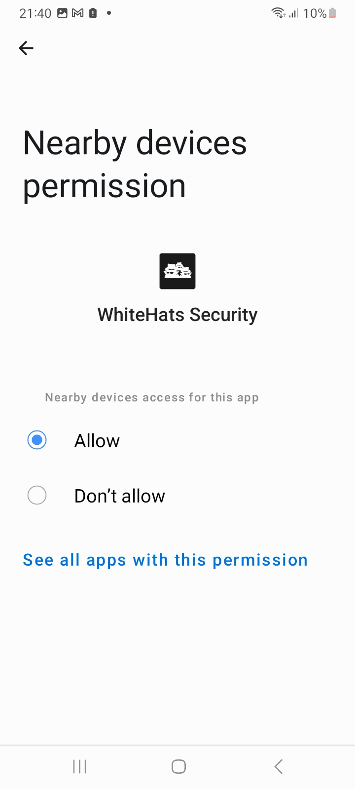 WhiteHats Security screenshot